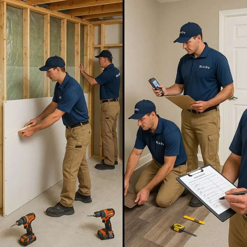 Repairs and Reconstruction process in Oakley, KS