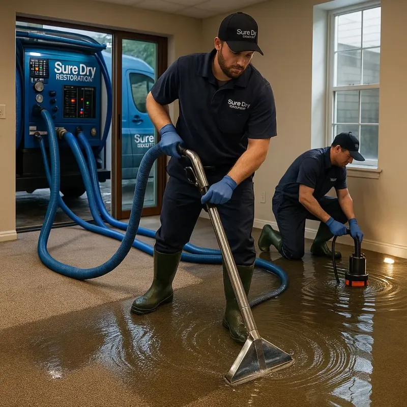 Water Extraction and Removal process in Oakley, KS